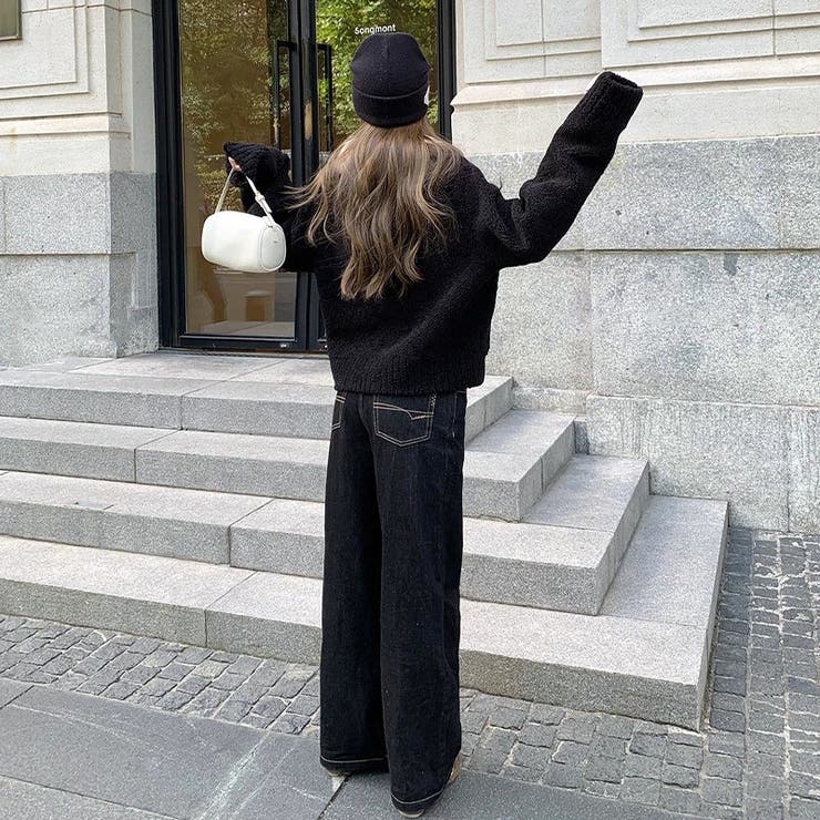 大人っぽく洗練された☆ファー付き 小粒ボア ムートン風コート | 17kg | 詳細画像19 