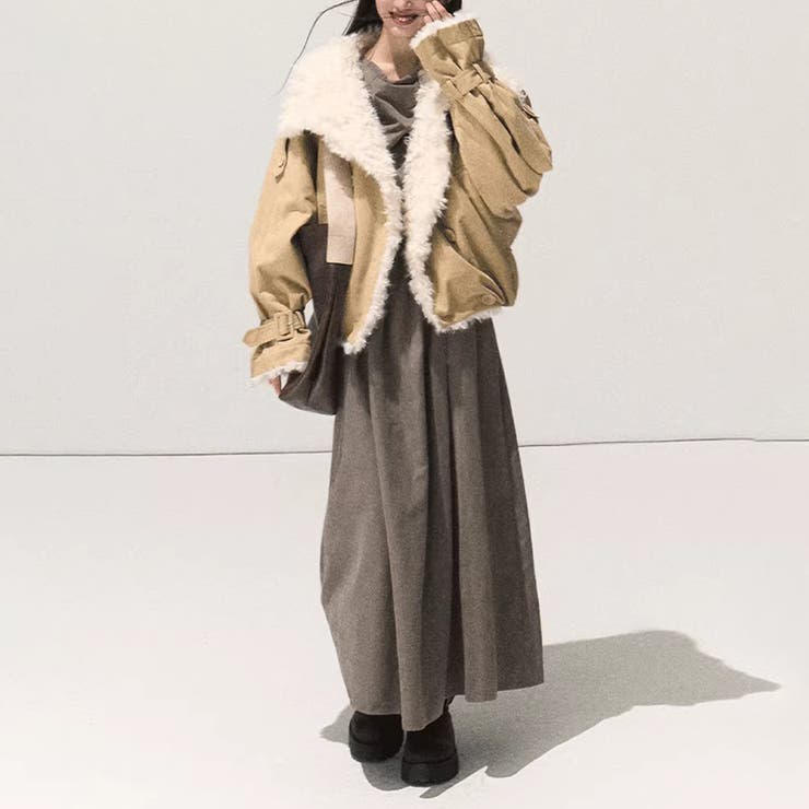 パーカー風アウター マットで柔らかな光沢 ふんわりシープボア | 17kg | 詳細画像15 