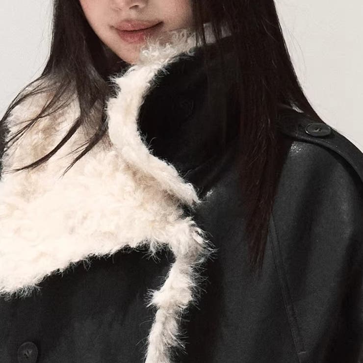 パーカー風アウター マットで柔らかな光沢 ふんわりシープボア | 17kg | 詳細画像25 