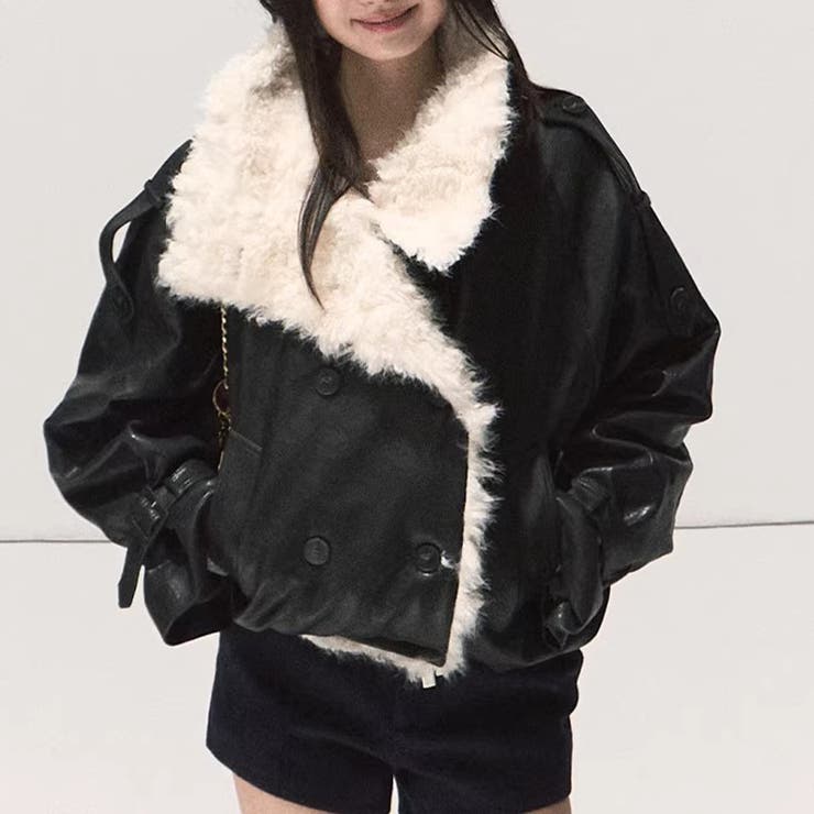 パーカー風アウター マットで柔らかな光沢 ふんわりシープボア | 17kg | 詳細画像30 