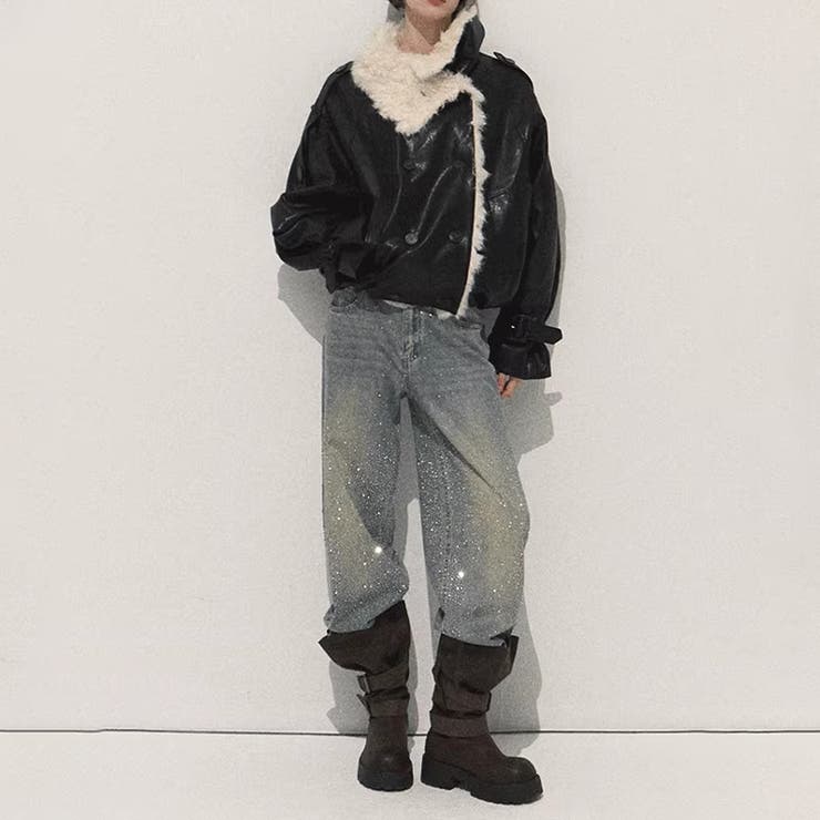 パーカー風アウター マットで柔らかな光沢 ふんわりシープボア | 17kg | 詳細画像39 