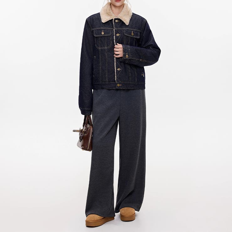 ゆるカワコーデ☆デニム×シープボアジャケット体型カバーアウター | 17kg | 詳細画像16 