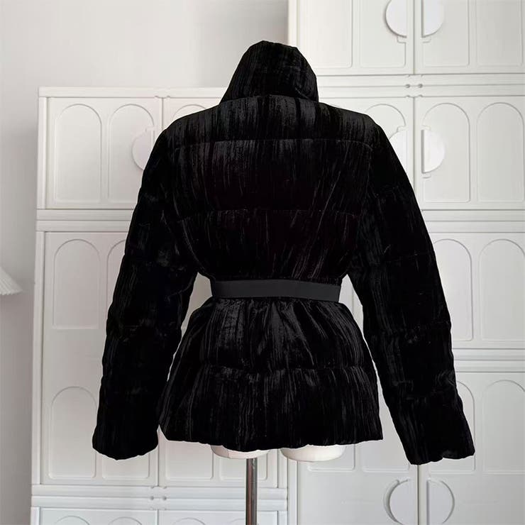 甘辛系ガールズ ベルベット「ブラックチョコ」90％グースダウンリバーシブル メタ… | 17kg | 詳細画像11 