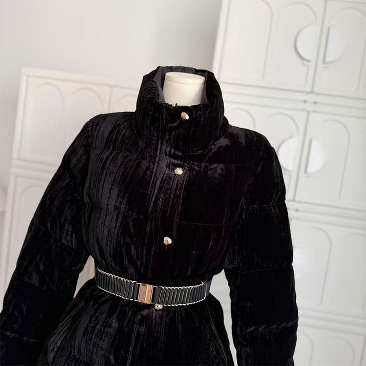 甘辛系ガールズ ベルベット「ブラックチョコ」90％グースダウンリバーシブル メタ… | 17kg | 詳細画像16 