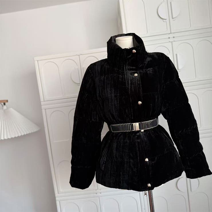 甘辛系ガールズ ベルベット「ブラックチョコ」90％グースダウンリバーシブル メタ… | 17kg | 詳細画像17 