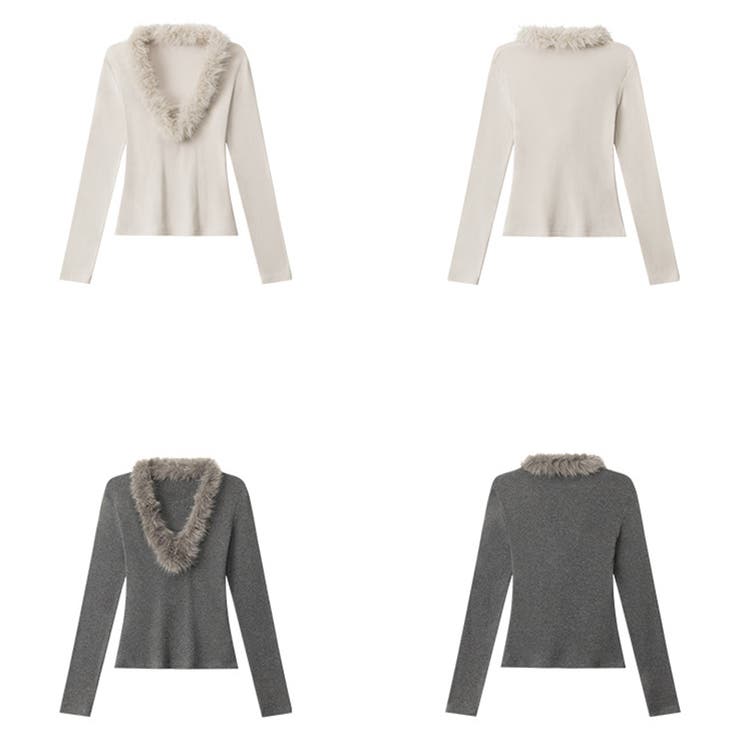 甘辛系ガールズ 高級感 Vネックタイトフィット | 17kg | 詳細画像13 