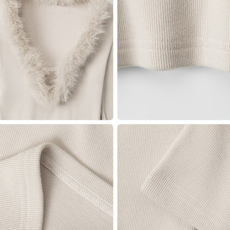 甘辛系ガールズ 高級感 Vネックタイトフィット | 17kg | 詳細画像14 