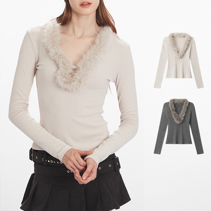 甘辛系ガールズ 高級感 Vネックタイトフィット | 17kg | 詳細画像5 