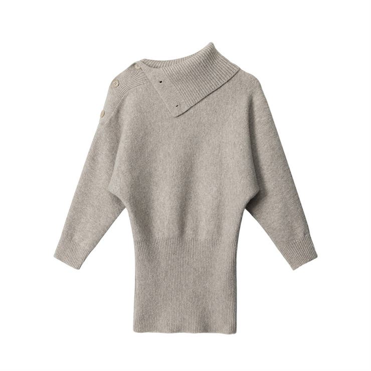 甘辛系ガールズ ボディラインを美しく見せる ニットミディ丈 | 17kg | 詳細画像1 