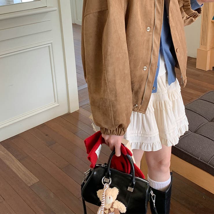 ミレニアル学園風 「レイヤード美学」ウエストゴム ベルベット | 17kg | 詳細画像63 