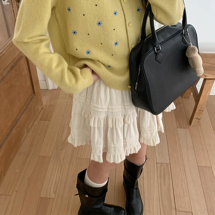 ミレニアル学園風 「レイヤード美学」ウエストゴム ベルベット | 17kg | 詳細画像74 