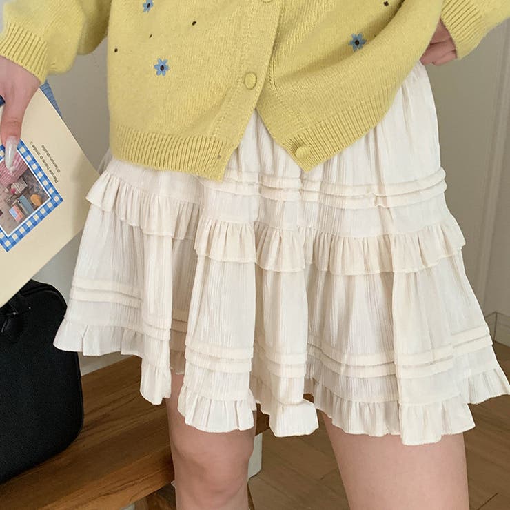 ミレニアル学園風 「レイヤード美学」ウエストゴム ベルベット | 17kg | 詳細画像75 