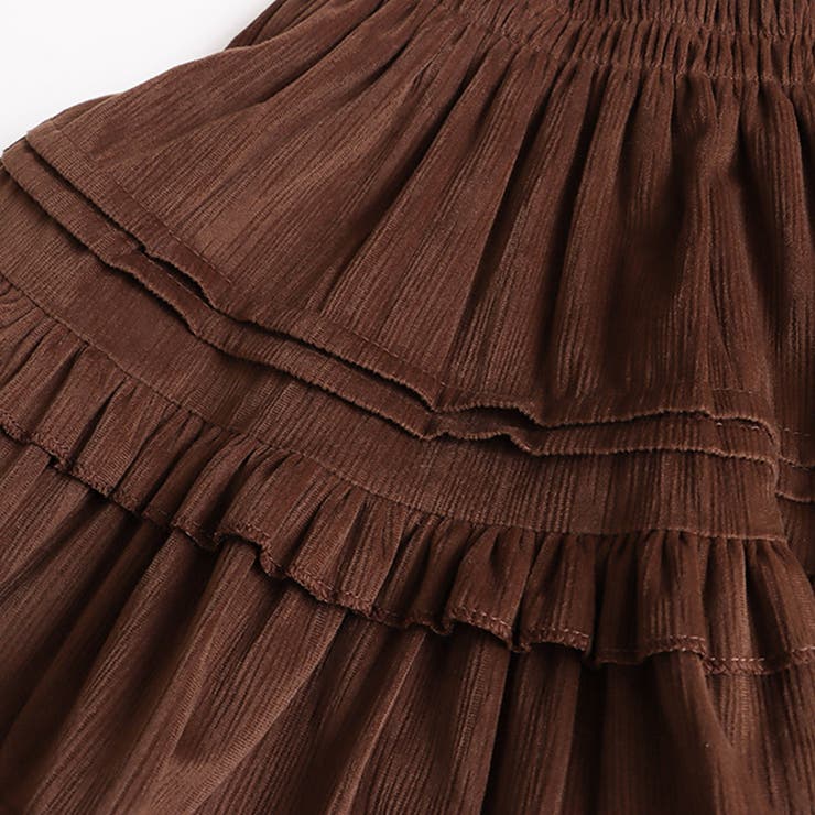 ミレニアル学園風 「レイヤード美学」ウエストゴム ベルベット | 17kg | 詳細画像93 