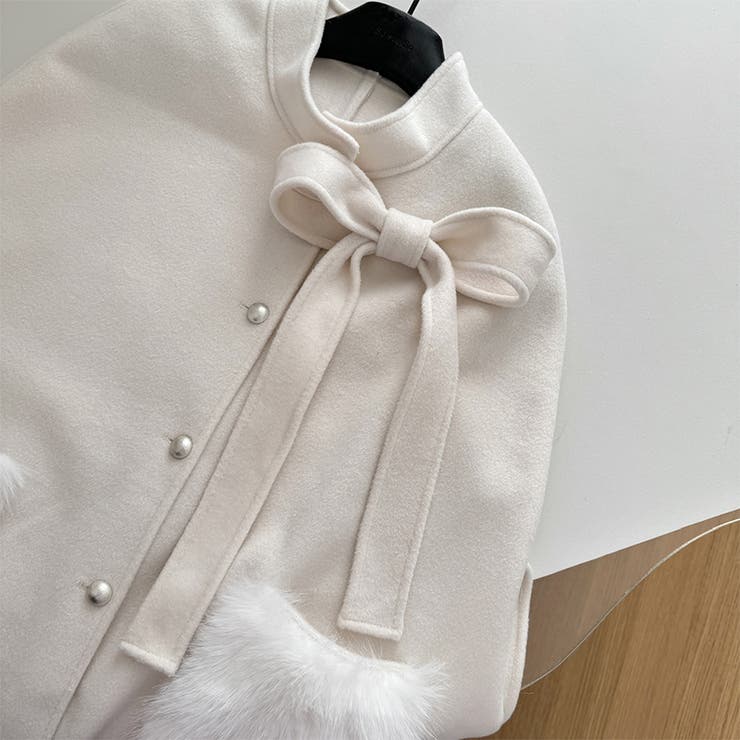 甘辛系ガールズ 「お嬢様ケープ」オーダーメイドボタンフォックスファー付きポケット… | 17kg | 詳細画像12 