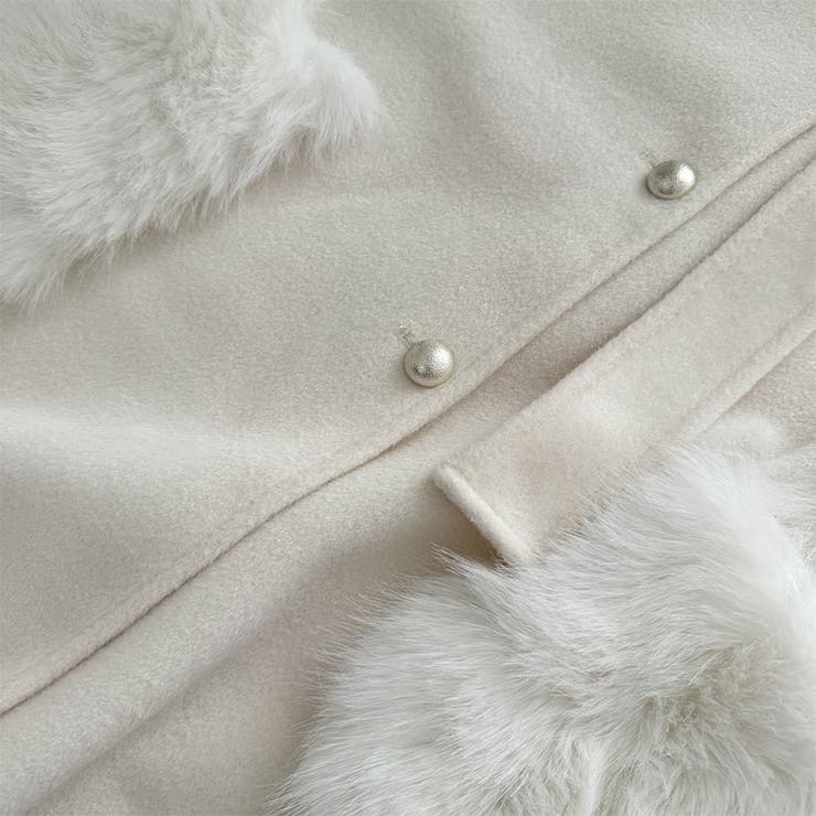 甘辛系ガールズ 「お嬢様ケープ」オーダーメイドボタンフォックスファー付きポケット… | 17kg | 詳細画像14 