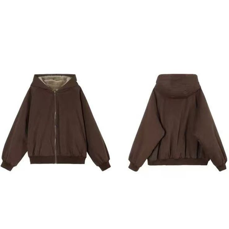 ユニセックス☆リバーシブル着用可中綿ジャケットゆったり 防寒 厚手ジャケット | 17kg | 詳細画像15 