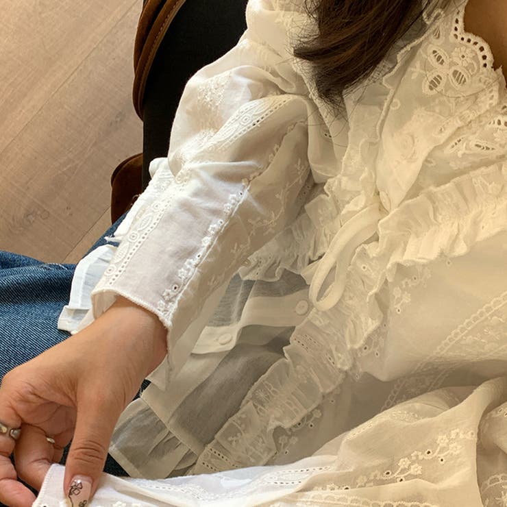 大人っぽく洗練された フリル縁 リボン付き | 17kg | 詳細画像17 