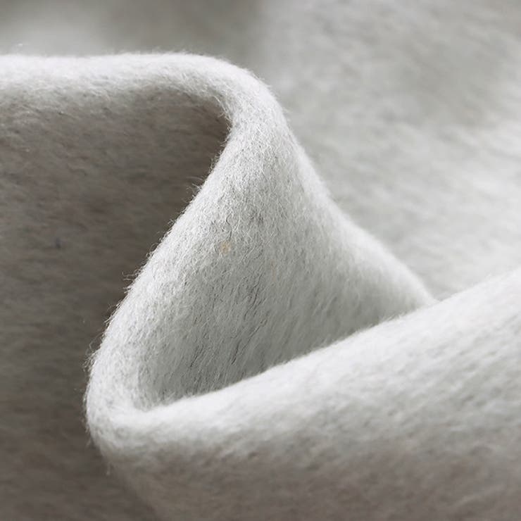 ゆるカワコーデ☆スカーフ付き デザイン性 上品 ウールコート | 17kg | 詳細画像25 