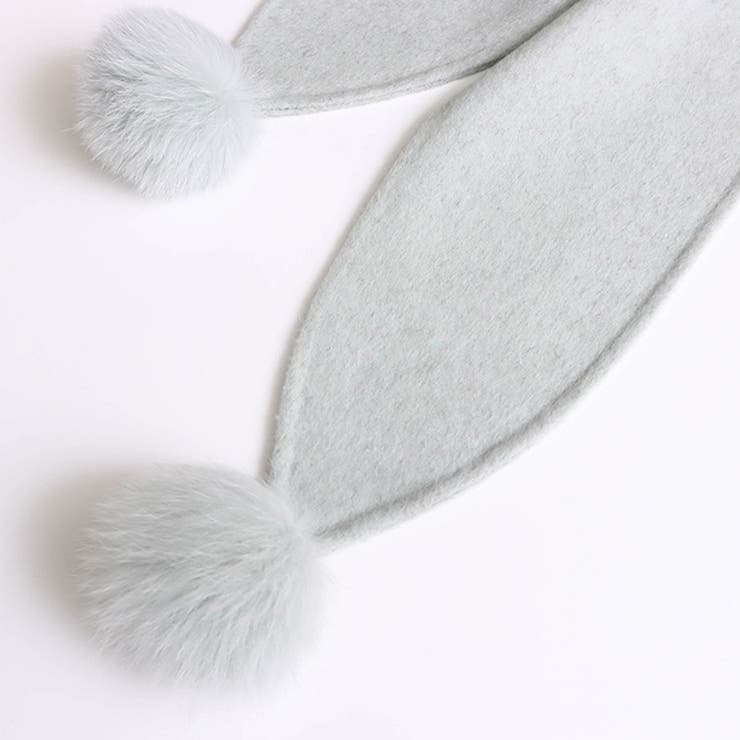 ゆるカワコーデ☆スカーフ付き デザイン性 上品 ウールコート | 17kg | 詳細画像28 