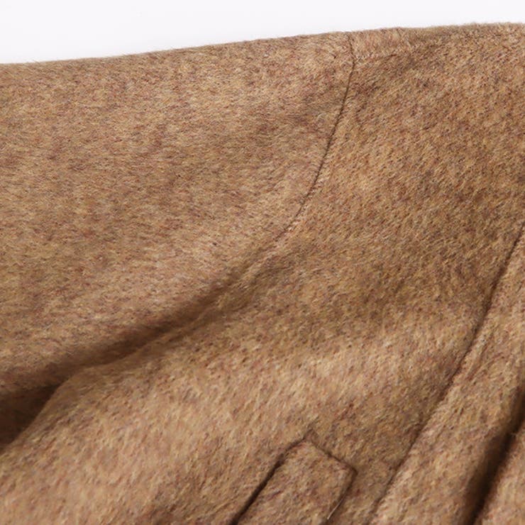 リラックスコレクター☆スタンドカラー ウール ダブルフェイス コート | 17kg | 詳細画像33 