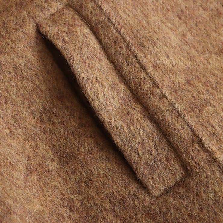 リラックスコレクター☆スタンドカラー ウール ダブルフェイス コート | 17kg | 詳細画像34 