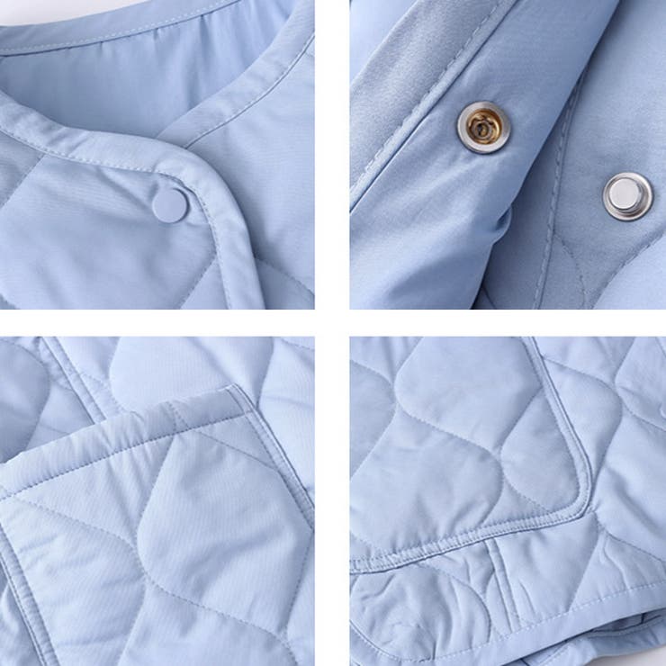 気負わず快適☆キルティング切替 軽量 中綿 ジャケット | 17kg | 詳細画像7 