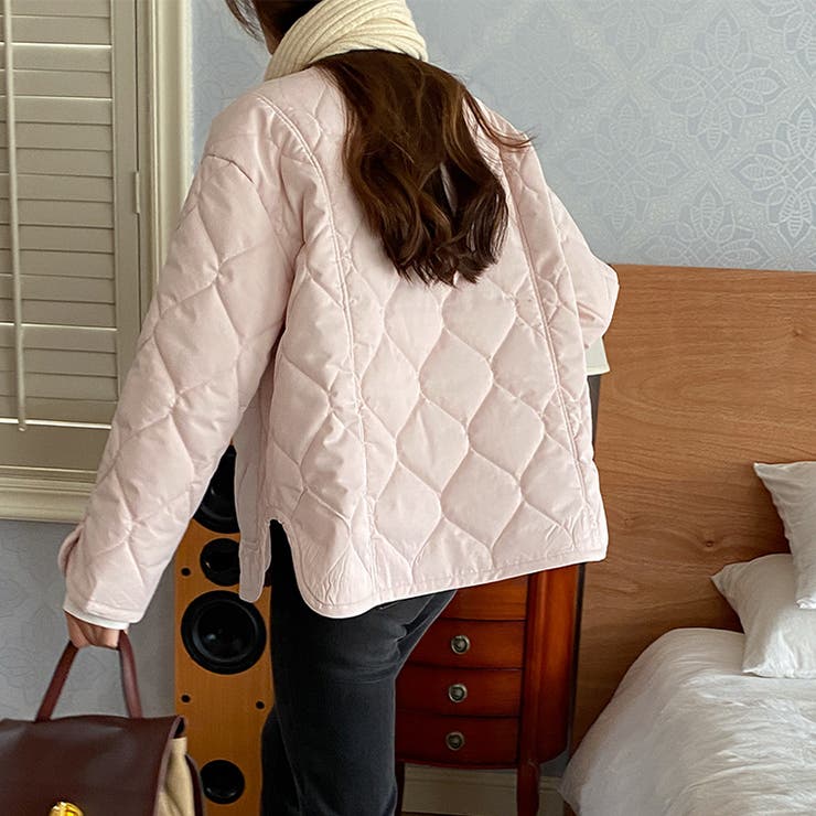 気負わず快適☆キルティング切替 軽量 中綿 ジャケット | 17kg | 詳細画像14 