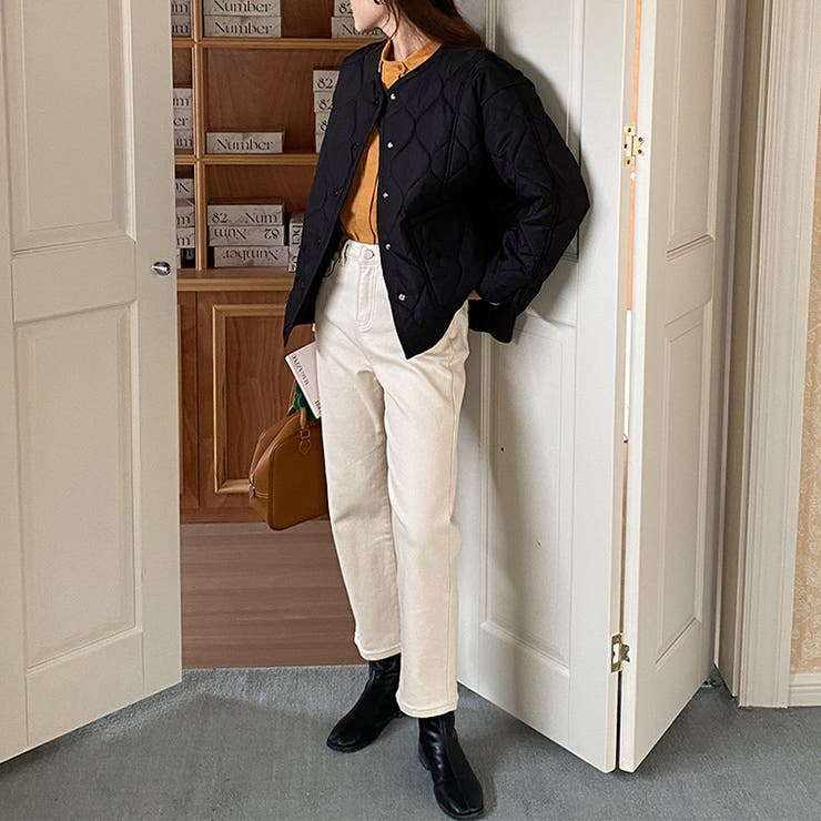 気負わず快適☆キルティング切替 軽量 中綿 ジャケット | 17kg | 詳細画像27 