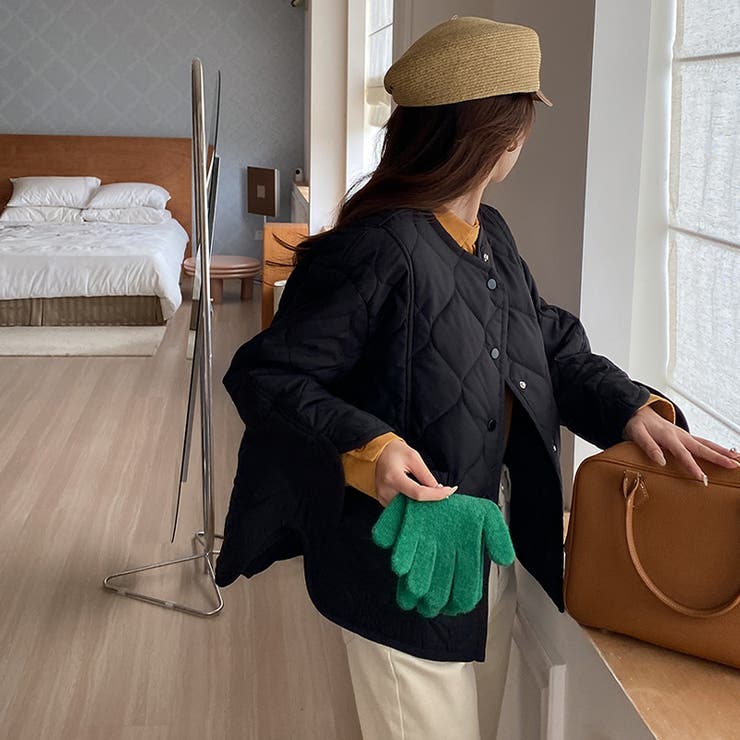 気負わず快適☆キルティング切替 軽量 中綿 ジャケット | 17kg | 詳細画像30 