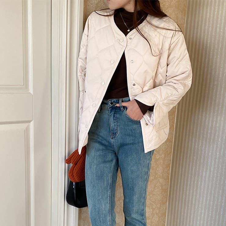 気負わず快適☆キルティング切替 軽量 中綿 ジャケット | 17kg | 詳細画像39 