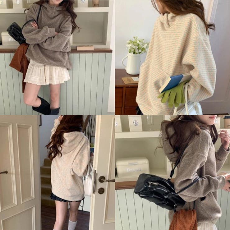 リラックスコレクター☆ゆったり保温 フード付きスウェットパーカー | 17kg | 詳細画像2 