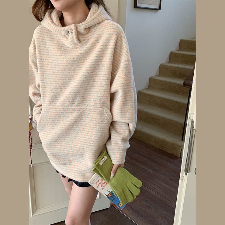 リラックスコレクター☆ゆったり保温 フード付きスウェットパーカー | 17kg | 詳細画像10 