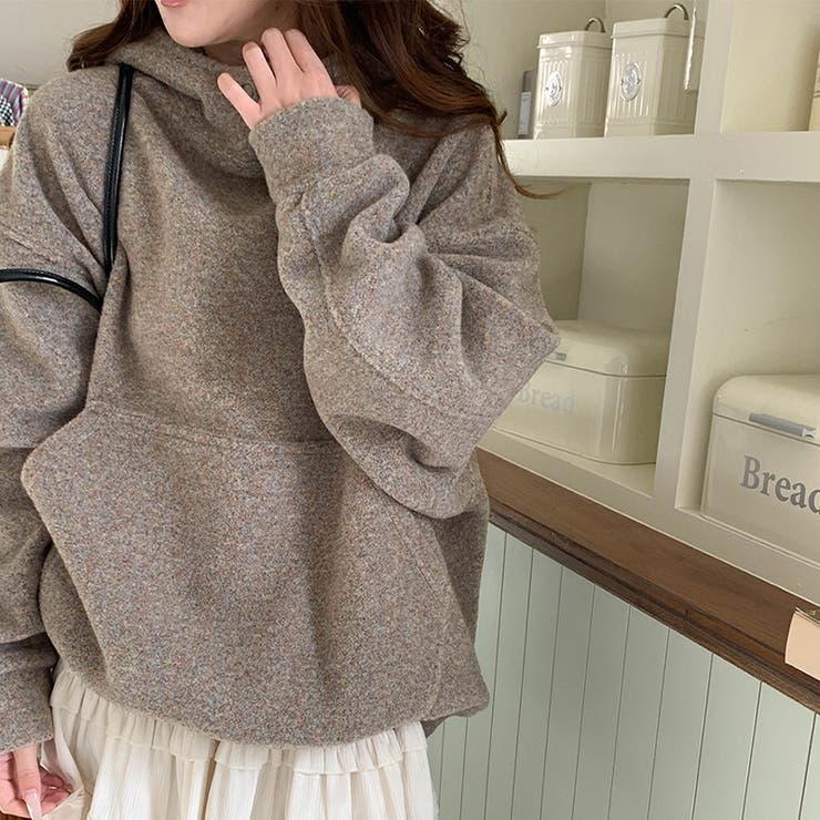 リラックスコレクター☆ゆったり保温 フード付きスウェットパーカー | 17kg | 詳細画像15 