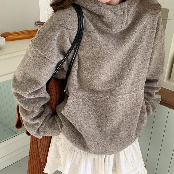 リラックスコレクター☆ゆったり保温 フード付きスウェットパーカー | 17kg | 詳細画像17 