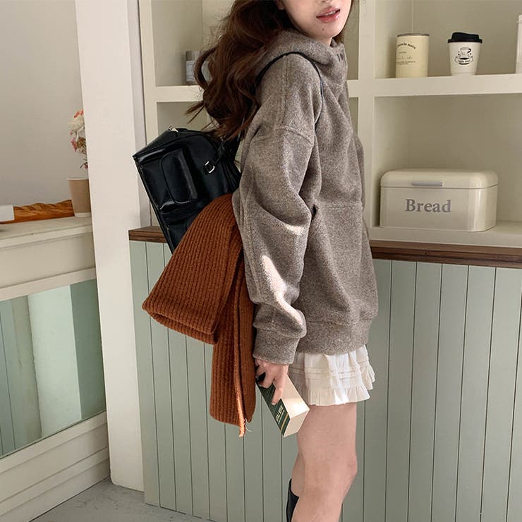 リラックスコレクター☆ゆったり保温 フード付きスウェットパーカー | 17kg | 詳細画像18 