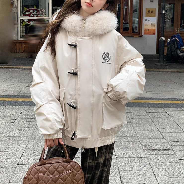 気負わず快適☆中綿ジャケットショート丈 ボア切替 | 17kg | 詳細画像22 