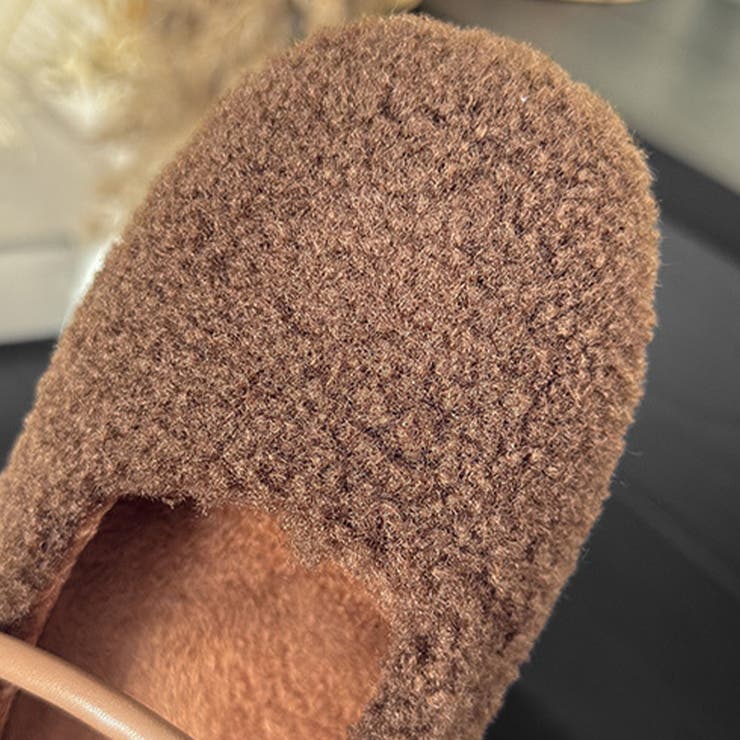 ソックス付きファーシューズワンストラップ ドットソール | 17kg | 詳細画像10 