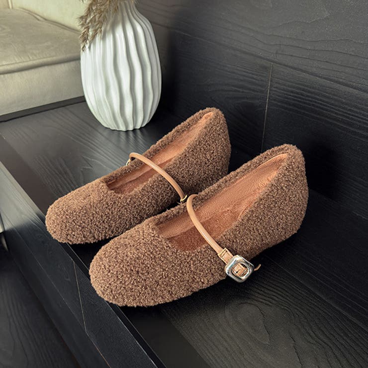 ソックス付きファーシューズワンストラップ ドットソール | 17kg | 詳細画像20 