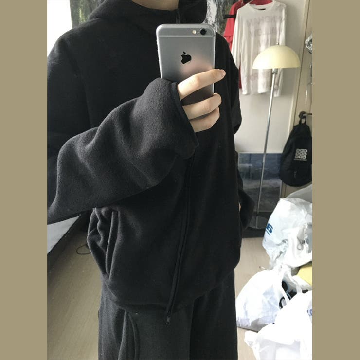 リラックスコレクター☆ボアフリース フード付き ショート丈アウター | 17kg | 詳細画像44 