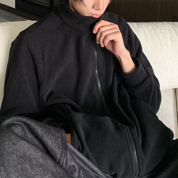 ユニセックス☆フリースジャケット裏起毛 保温 ダブルフェイス | 17kg | 詳細画像26 