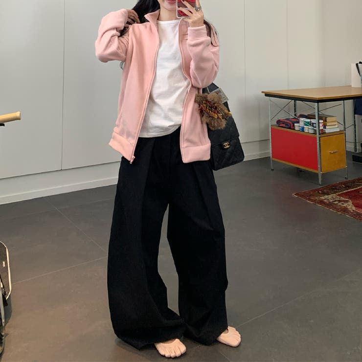 ユニセックス☆フリースジャケット裏起毛 保温 ダブルフェイス | 17kg | 詳細画像42 