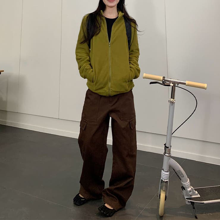 ユニセックス☆フリースジャケット裏起毛 保温 ダブルフェイス | 17kg | 詳細画像53 