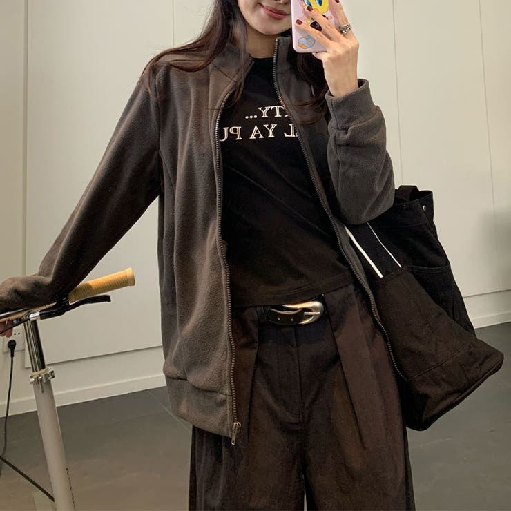 ユニセックス☆フリースジャケット裏起毛 保温 ダブルフェイス | 17kg | 詳細画像61 