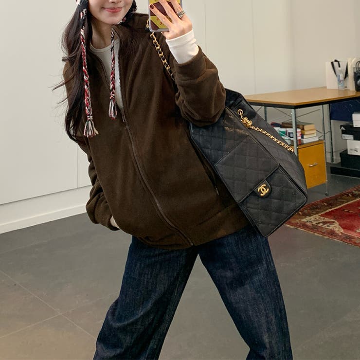 ユニセックス☆フリースジャケット裏起毛 保温 ダブルフェイス | 17kg | 詳細画像65 