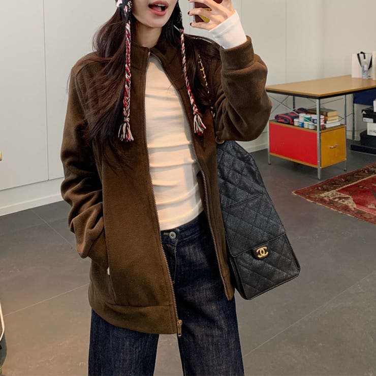 ユニセックス☆フリースジャケット裏起毛 保温 ダブルフェイス | 17kg | 詳細画像67 