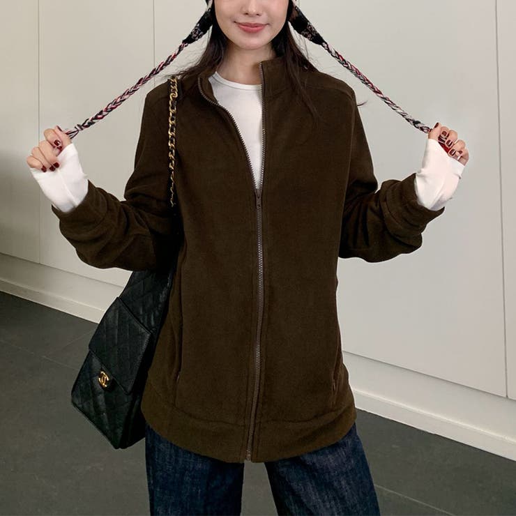 ユニセックス☆フリースジャケット裏起毛 保温 ダブルフェイス | 17kg | 詳細画像71 