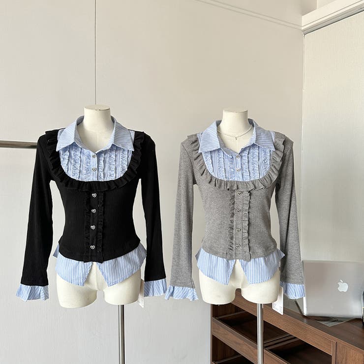 ミレニアル学園風 レトロガール風 襟付き | 17kg | 詳細画像1 