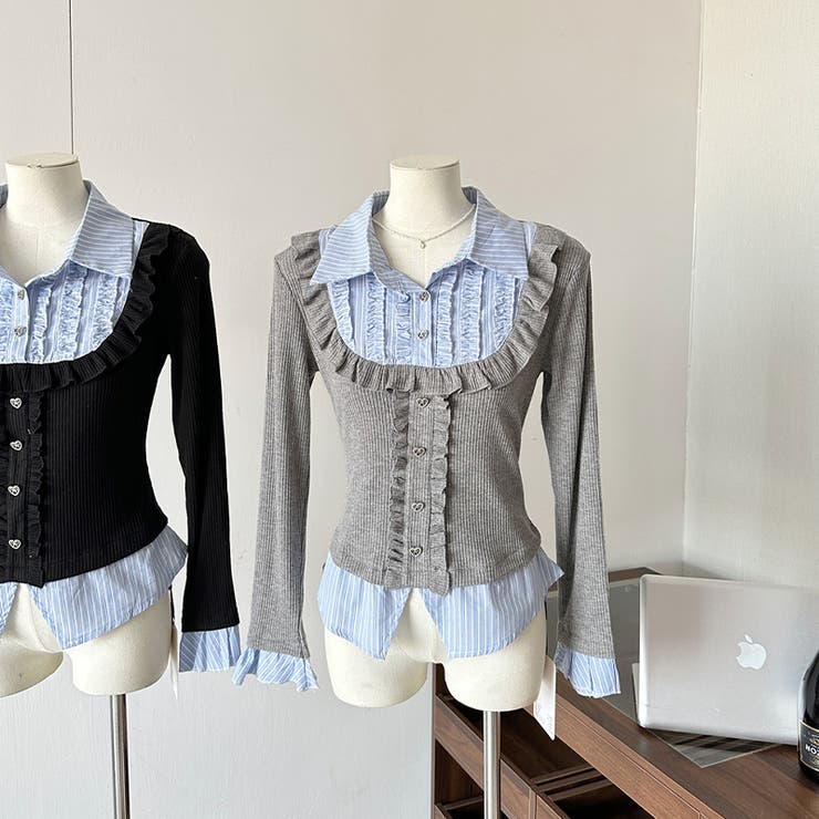 ミレニアル学園風 レトロガール風 襟付き | 17kg | 詳細画像5 