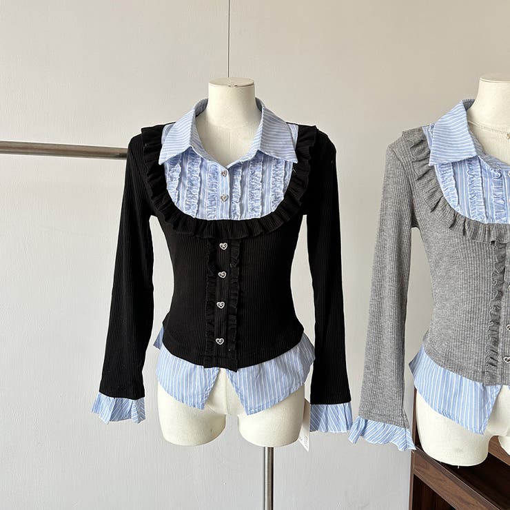 ミレニアル学園風 レトロガール風 襟付き | 17kg | 詳細画像6 