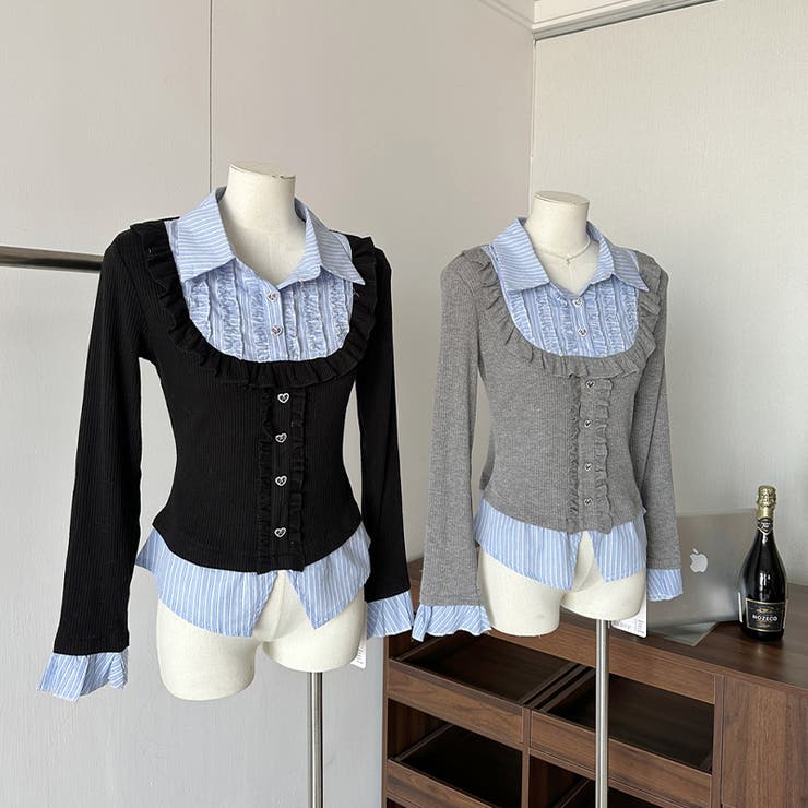 ミレニアル学園風 レトロガール風 襟付き | 17kg | 詳細画像7 